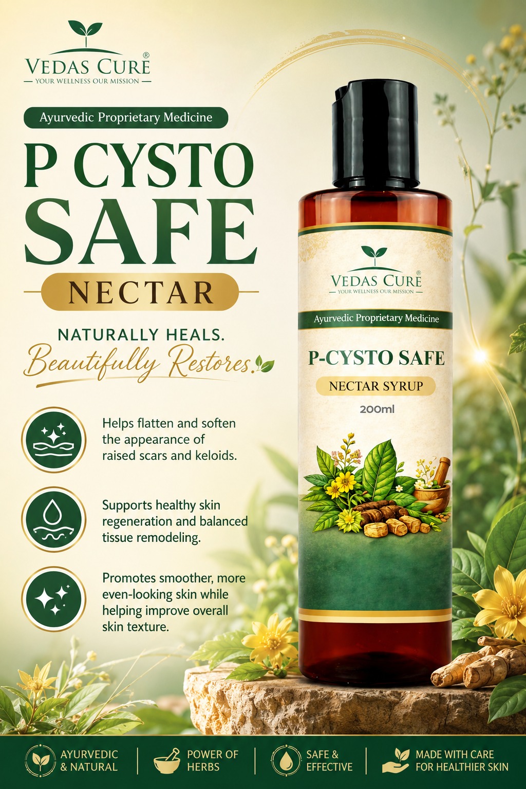 P-CYSTO SAFE NECTAR SYRUP - Image 2